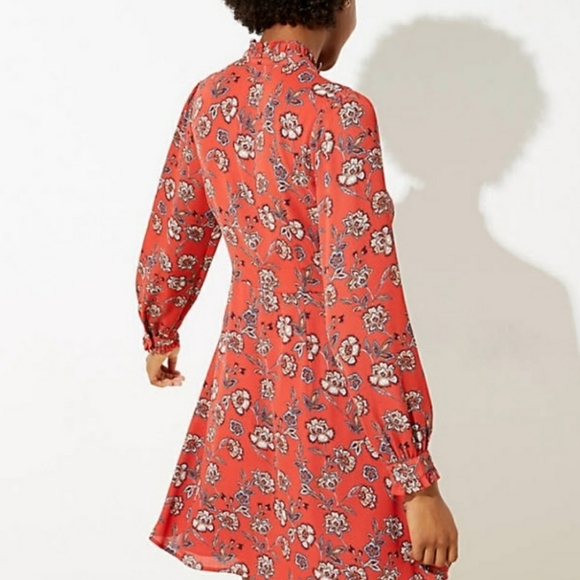 LOFT Floral Print Dress - NWOT - Picture 3 of 11